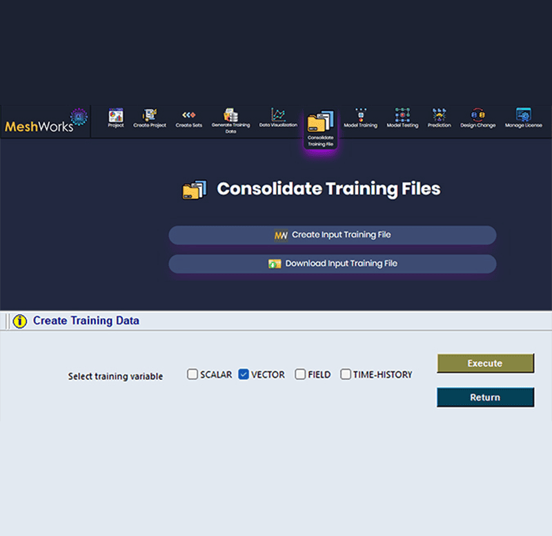 Training File Consolidation