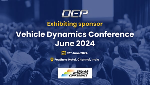 DEP is an exhibiting sponsor at the Vehicle Dynamics Conference